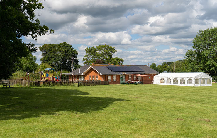 awbridge-village-hall-from-field Awbridge Village Hall from playing field